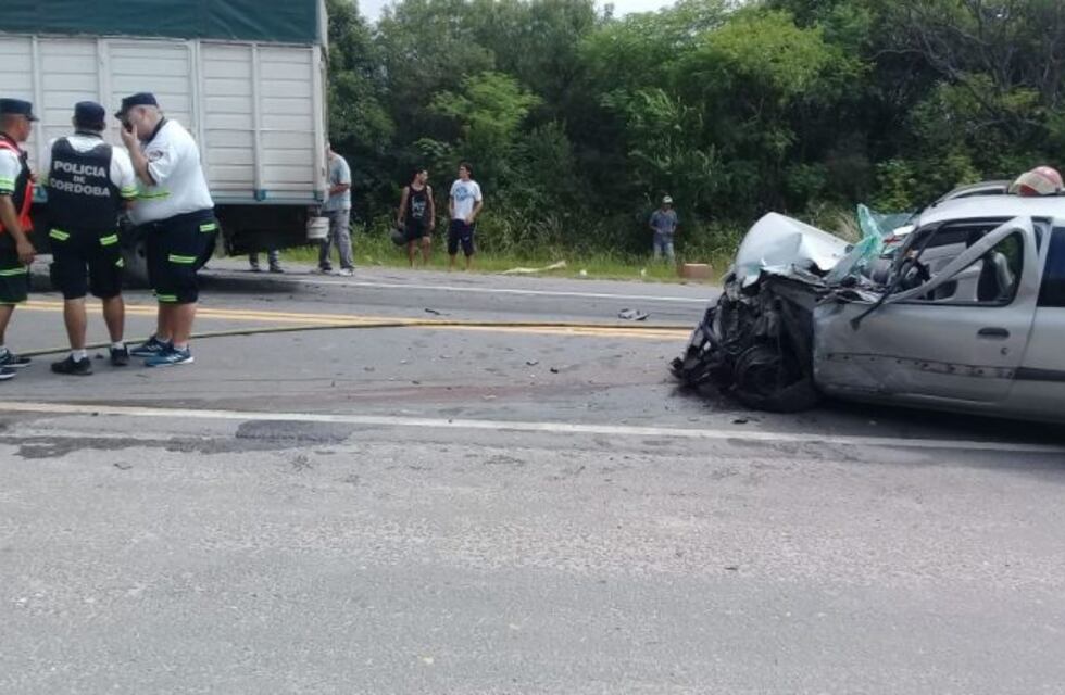 Violento choque en el mediodía de Carlos Paz