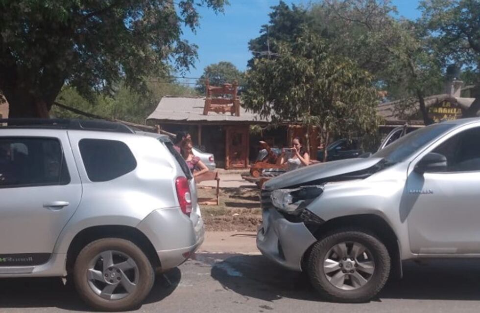 Anisacate: Choque sin heridos en la ruta 5