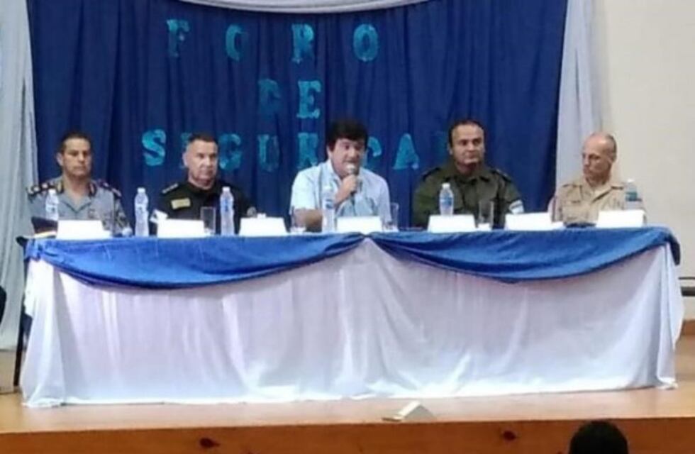Puerto Piray: se reunió el Foro de Seguridad