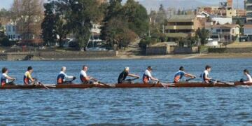 Competencia de remo en Villa Carlos Paz\u002E