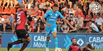 El Flaco Alanis puso el pase para el gol de Suárez\u002E Y Osella resaltó que el equipo convierte en casi todas las fechas\u002E