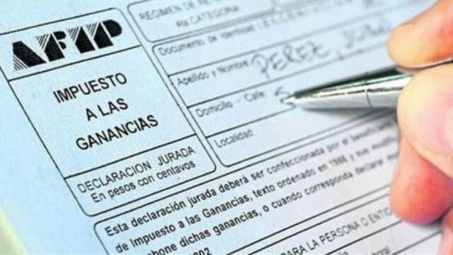 Presentaron un proyecto que modifica el monto del pago de impuesto a las Ganancias (web)