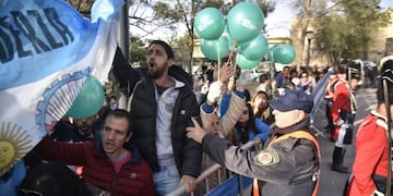 Protesta en Alta Gracia