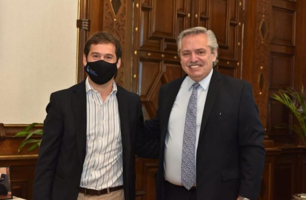 Luque se reunió con el presidente Alberto Fernández