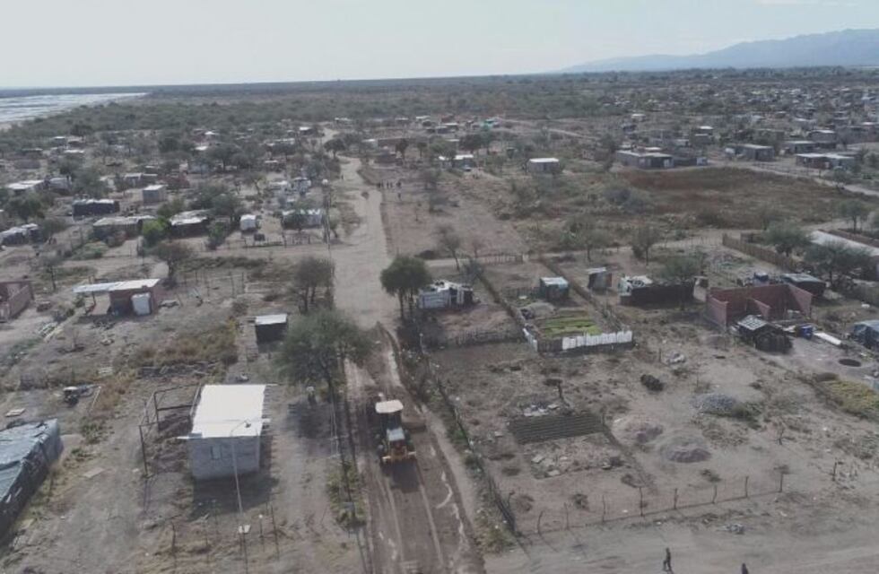 La comuna de San Luis comenzó a urbanizar un asentamiento