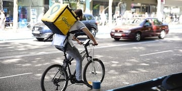 Repartidores de Glovo\u002E