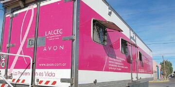 Mamógrafo Móvil en Anisacate