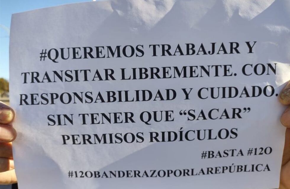 Banderazo 120: Punta Alta también se hizo escuchar con bocinazos