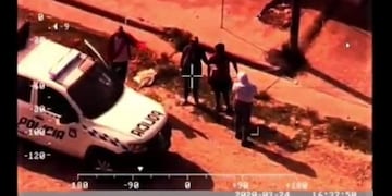 Policía de Jujuy patrulla la vía pública
