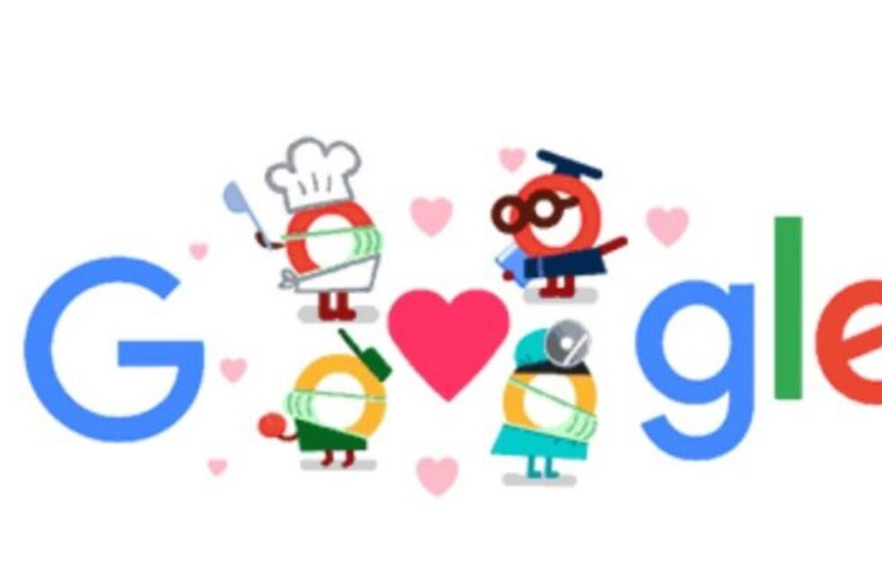 Coronavirus: Google regala el "doodle" de este sábado a los héroes que luchan contra la pandemia