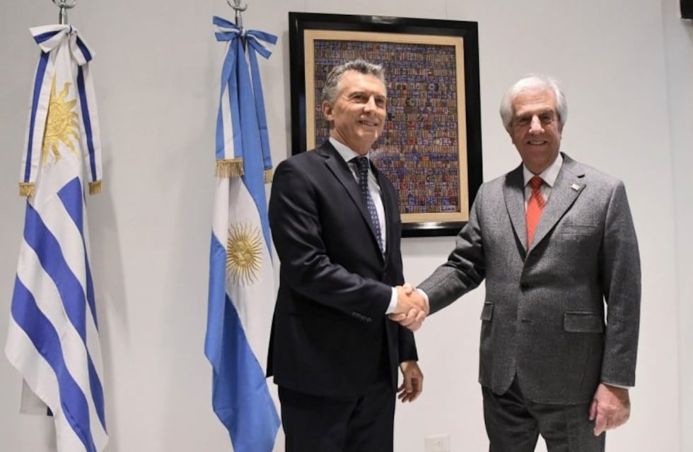 Macri y Tabaré Vázquez hablaron del desafío de llegar a un acuerdo con la Unión Europea