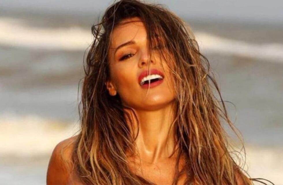 Pampita deslumbró en Instagram con una bikini color bronce diseñada por ella