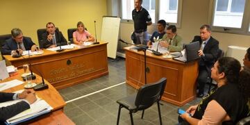 El juicio oral y público lo llevan adelante los jueces Ricardo Rojas, María Nicora Buryaile y Lisandro Cabral