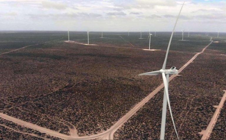 Habilitan un parque eólico de 100 Mw de potencia en la provincia