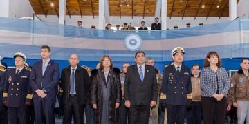 Ceremonia 9 de Julio en Ushuaia