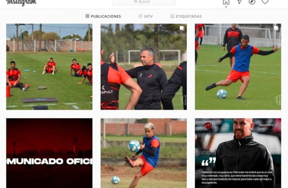 Los jugadores de Patronato con más seguidores en Instagram