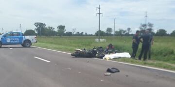 Accidente fatal en Ruta 16\u002E (Foto: Diario Chaco)