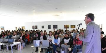 El intendente Luis Castellano abrió el Congreso de Turismo y Desarrollo que se llevó a cabo este miércoles en Rafaela (Prensa Municipalidad de Rafaela)