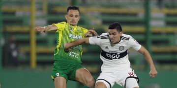 Defensa y Justicia y Olimpia\u002E (AFP)