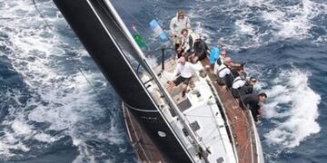 Embarcación ganadora del Rolex del Mediterráneo (Foto: Clarín)\u002E