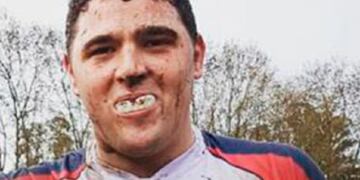 Lucas Pertossi (18), señalado como el autor del video donde se ve cómo golpean hasta la muerte a Fernando Báez Sosa (19).