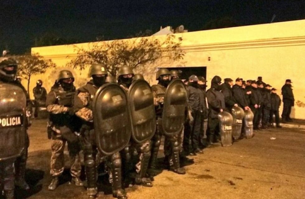 El Gobierno desmiente la represión y dijo que se trató de persuasión