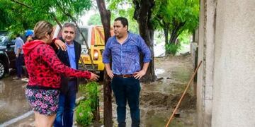 Jalil estuvo conversando con los vecinos del barrio CGT\u002E