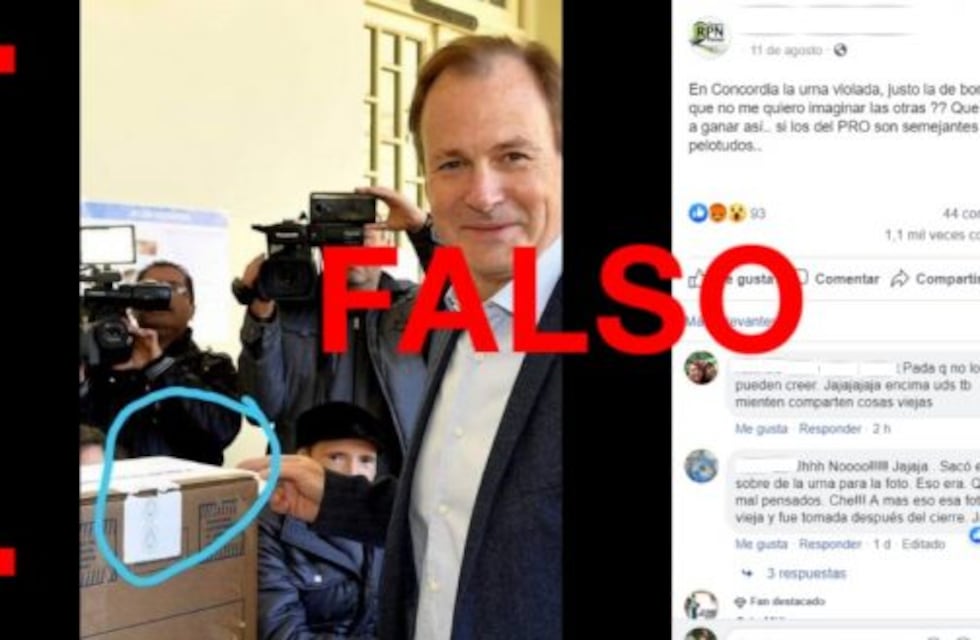 No, que la urna tenga una cinta rota no significa que haya habido fraude, como circula en redes