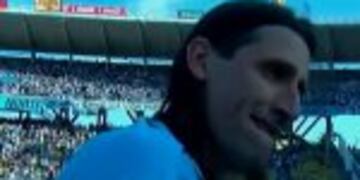 Olave se retiru00f3 de Belgrano y seguiru00eda su carrera en Las Palmas de Cu00f3rdoba.