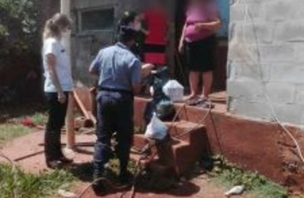 Una familia que perdió todo en un incendio recibió ayuda