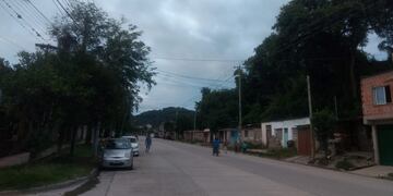 Avenida Castro Barros, barrio Campo Verde, Jujuy