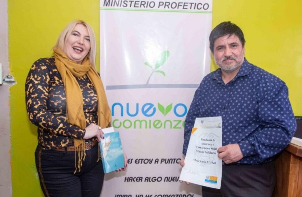 Bertone: "para nuestro gobierno colaborar con acciones solidarias es un compromiso"