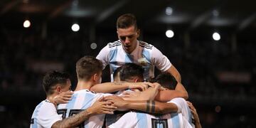 Giovani Lo Celso compartió con sus seguidores la coreografía del otro rosarino convocado a la Selección\u002E (AP)
