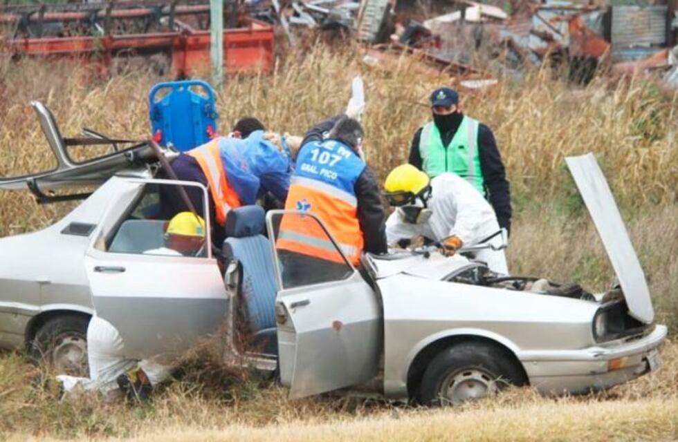 Falleció el conductor que se había accidentado este sábado en General Pico