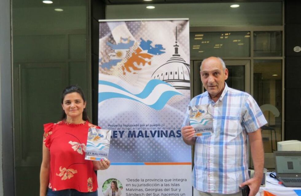 La casa de Tierra del Fuego en Buenos Aires junta adhesiones en apoyo a la ley Malvinas