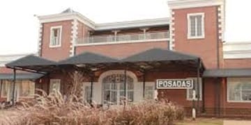 Estación de trenes de Posadas, cabecera del Ferrocarril Urquiza\u002E (WEB)