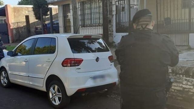 Auto robado en Buenos Aires (La Matanza) fue descubierto en Posadas\u002E (Policía de Misiones)