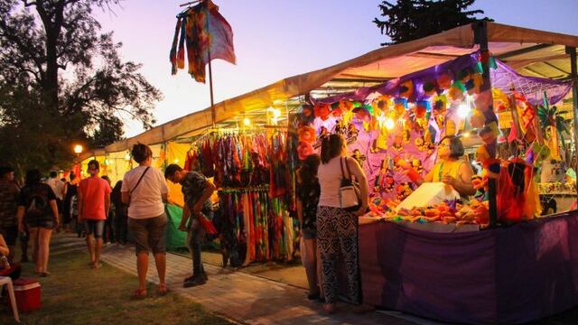 Feria navideña en Gualeguaychú