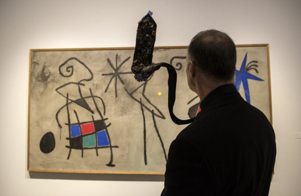 Joan Miró llega al Museo de Bellas Artes