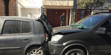 Choque en cadena en Alta Gracia