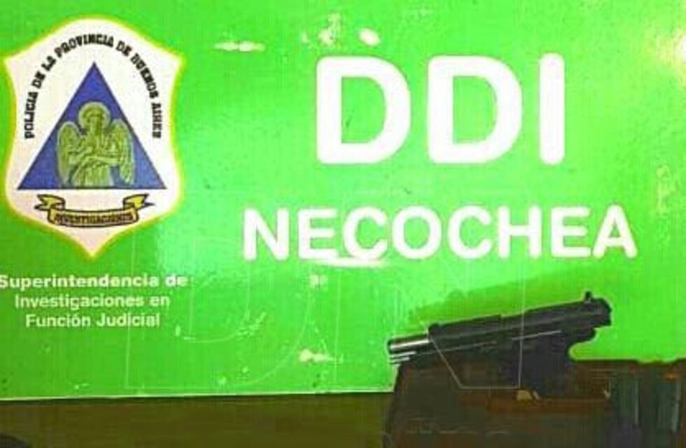 Secuestran en allanamiento armas de fuego. Un hombre fue aprehendido