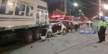 Accidente fatal en Quilmes: murieron tres adolescentes (Web)