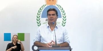 Capitanich comunicó que ya son 54 los casos positivos de coronavirus en el Chaco\u002E (Web)\u002E