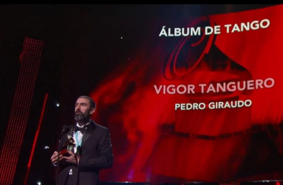 Grammy con tonada cordobesa: Pedro Giraudo ganó por su disco de tango