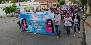 Marcha en reclamo de justicia, en Jujuy