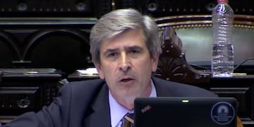 El dirigente radical se pronunció en contra de la persecución de la mujer\u002E (Diputados de la Nación)