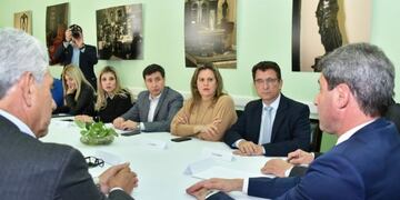 Reunión de ministros de Desarrollo Social (Gobierno de La Pampa)
