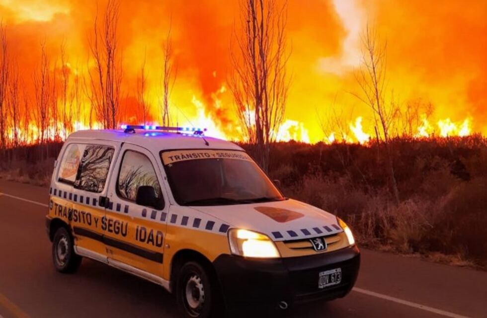 Incendio en el Carrizal: se quemaron más de 100 hectáreas en una finca abandonada