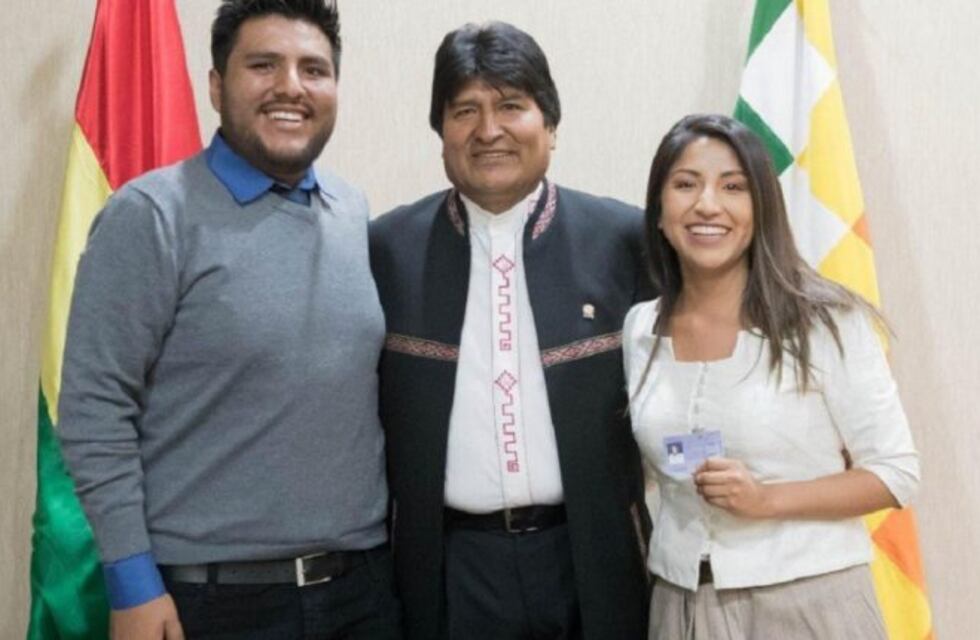 Los hijos de Evo Morales llegaron a Argentina