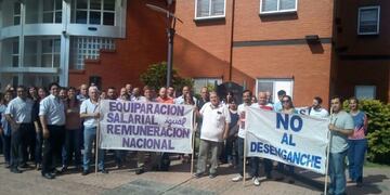 La Unión de los Trabajadores Judiciales de Chaco entra en otra semana de huelga\u002E